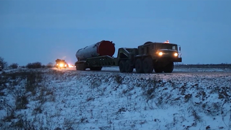 МО показало перевооружение Ясненского соединения РВСН на ракетный комплекс «Авангард»