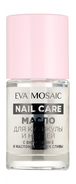 Eva Mosaic Nail Care Масло для кутикулы и ногтей Масло для кутикулы и ногтей с витамином Е и маслом косточек сливы
