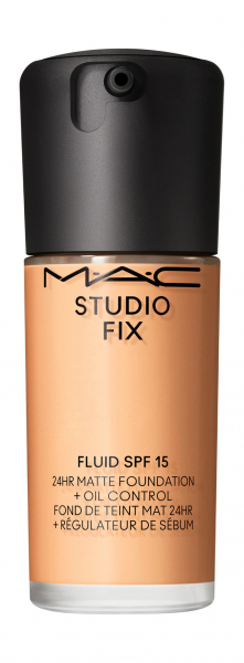 MAC Studio Fix Fluid 24HR Matte Foundation + Oil Control SPF 15 Устойчивая тональная основа с матовым финишем | NC25