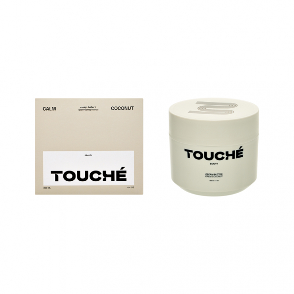 Крем-баттер для тела `TOUCHE BEAUTY` Calm Coconut (кокос) 300 мл