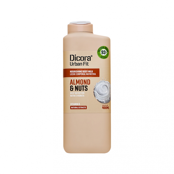 Молочко для тела `DICORA URBAN FIT` Миндаль 400 мл