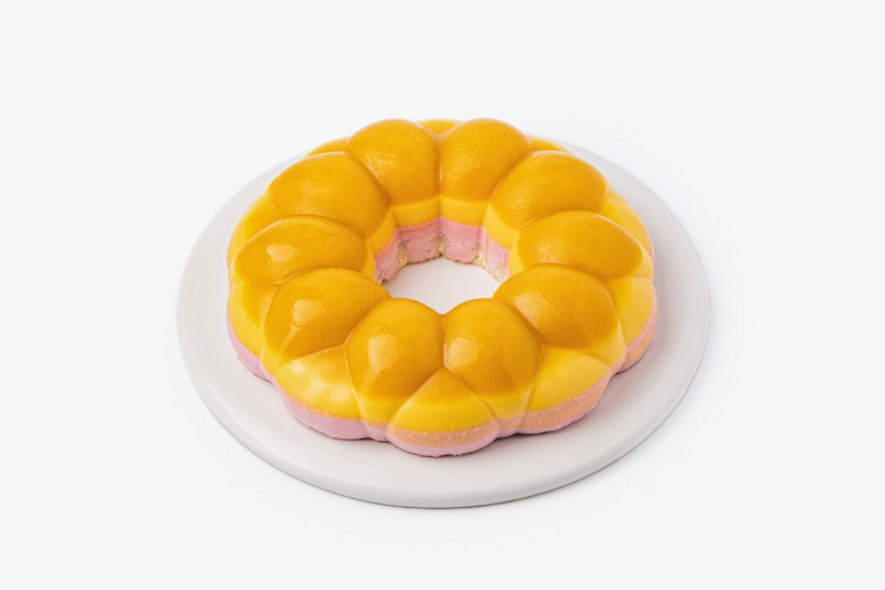 Торт муссовый "Малина-манго-маракуйя" зам.