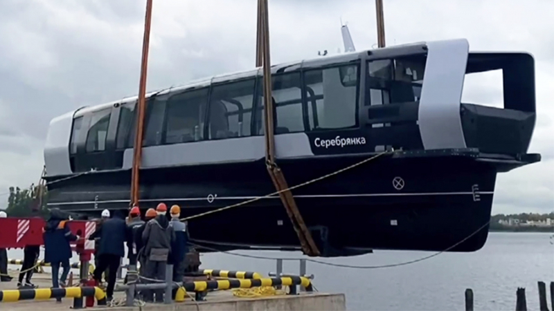 Sitronics group испытала первый в РФ прототип электросудна на водороде